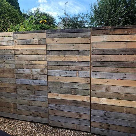 pallet privacy fence plans